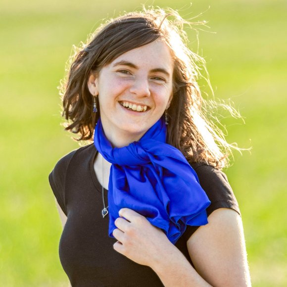 Grey Silk Wild Rag Scarf - Picture 5 of 5